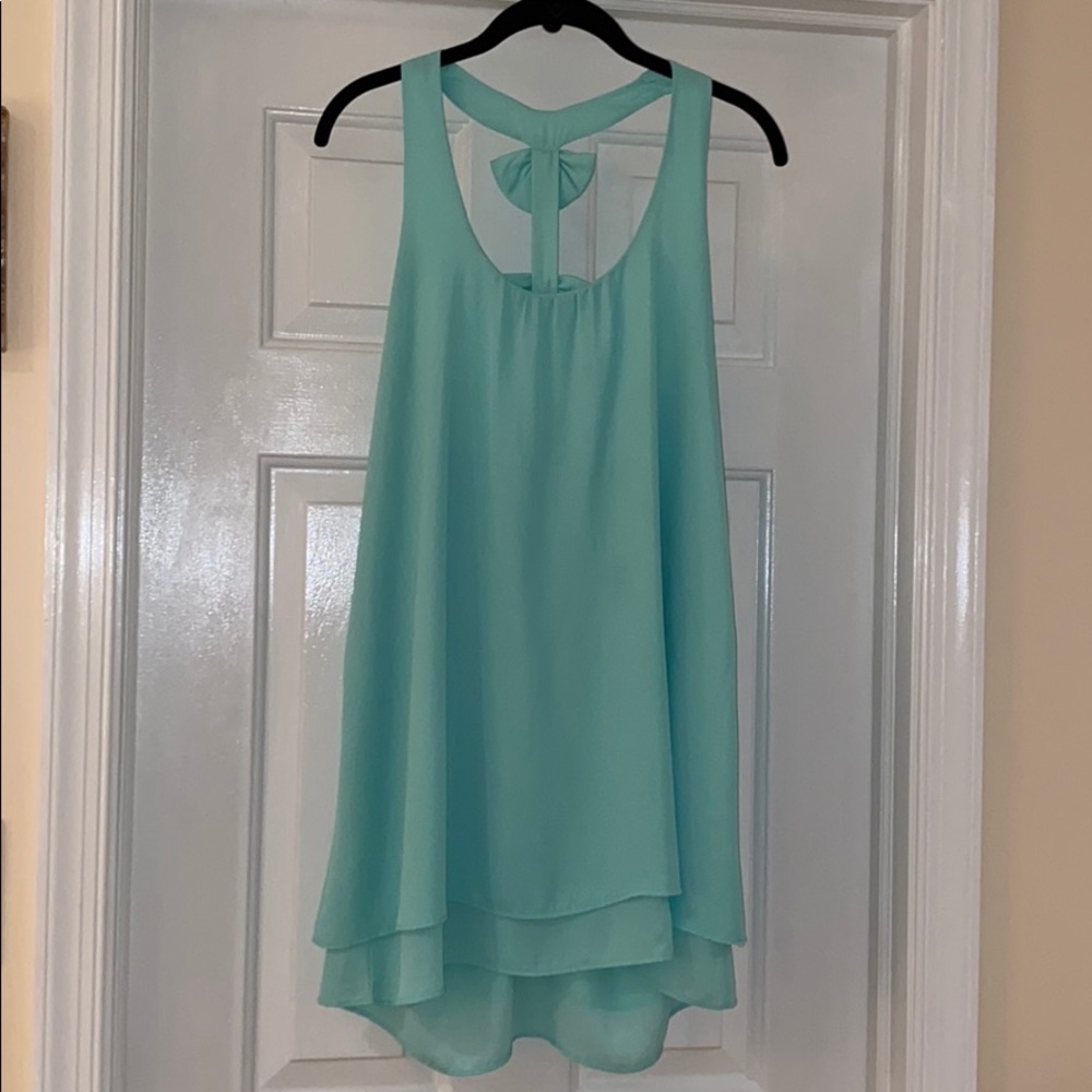Teal Cocktail Dress